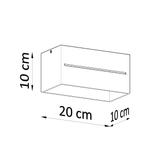 Sollux Plafon LOBO MAXI szary SL.0385