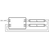 Statecznik elektroniczny Quicktronic Economic 2x5-11 220-240 S