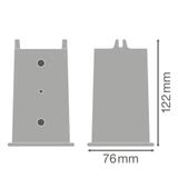 Przejściówka do oprawy STREETLIGHT FLEX REDUCTION 60 do 42mm ALW
