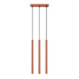 Sollux Lampa wisząca PASTELO 3 ochra czerwona SL.1526
