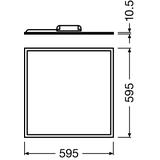 Panel LED 600  30W/4000K 230V