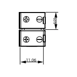 Akcesorium LS tape-to-tape connector IP20 50pcs EU Akcesoria 1 rok gw. / 9,29003E+11 PHILIPS
