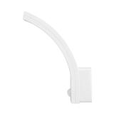 PIRYT LED 10W, oprawa ogrodowa z czujnikiem ruchu 140st, 800lm, IP54, 4000K, biała, AD-OP-6109WLPMR4 ORNO