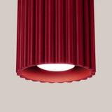 SOLLUX Plafon AURA 1 burgund GU10 ; SL.1819