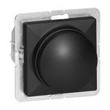 Ściemniacz obrotowy LED Pearl, 230V, 50Hz, Pmin:3W, Pmax:35W, SO-1P/LED, czarny OR-OE-7716/LED/B ORNO