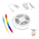 ZESTAW PASEK LED 17W/5m RGBW+CCT+DIMM (5m rolka) w silikonie+kontroler+zasilacz Wi-Fi Spectrum SMART