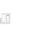 Oprawa SMART OUTD WIFI TRUNK SQ WALL RGBW