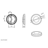 Oprawa plafon plafoniera Ledinaire WL070V G2 17W 1100/1700lm IP65 all-in 3000/4000/5700K LED11_17S/8 9,11402E+11 PHILIPS