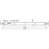 Tuba LED T5 HE 28 1200mm 17W 840 HF