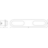 Oprawa SMART+ WIFI ORBIS DUPLO 300 IP44 TW CR