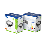 Żarówka LED A-G AR111 G53 12V DC 12,5W neutralna biel 120st czarna GTV LD-AR111NW13W120-10 GTV Poland