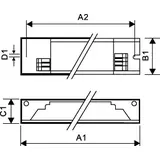 Statecznik transformator elektroniczny HF-S 3/418 TL-D II 220-240V 9,13713E+11 PHILIPS