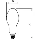 Żarówka LED 24,5W 4000lm 3000K barwa ciepła TForce Core LED HPL 24,5W E27 830 FR 3 lata gw. 9,29004E+11 PHILIPS