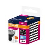 Lampa LED VALUE PAR16 80 36 6,9W/840 230V GU10 BK