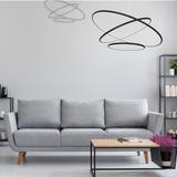 lampa wisząca LED Orion Black 99W 6930lm 3000K ML509 Milagro