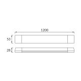 Oprawa pyłoszczelna SMD LED TYMON LED 36W 4000K 03232 IDEUS