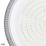 Lampa hermetyczna przemysłowa HIGHBAY LED GAMPER 150W neutralna biel 4000K 15000LM CRI80 IP65 90° SZARY C85-HBG-150W-840-090DG BEMKO