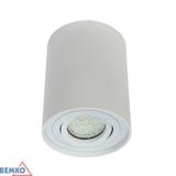Oprawa nasufitowa punktowa ORTAL regulowana fi96 GU10 max. 1x50W biała C23-DLO-AR-GU10-150-WH BEMKO