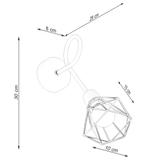 Sollux Kinkiet ARTEMIS 1S czarny SL.1108