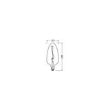 Lampa LED Vintage 1906 LED CL A125 dim 15 4W/818 E27