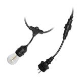 Girlanda oświetleniowa - 1 sznur 20 m (20 opraw) + 20 żarówek LED 1W E27, 3000K + 1 żarówka gratis LG-3/20M/E27/3 ORNO