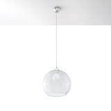 Sollux Lampa wisząca BALL transparentny SL.0248