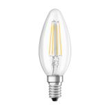 Żarówka LED x2 B35 Świeczka E14 4W = 40W 470lm 4000K Neutralna 300° Retrofit Filament CLASSIC Osram