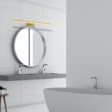kinkiet łazienkowy nad lustro LED Shine Gold 13,8W 966lm 4000K IP44 ML5734 Milagro