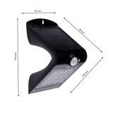 Kinkiet solarny LED 1,5W IP65 BUTTERFY EKO-LIGHT EKO3867 Milagro
