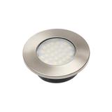 GTV ZESTAW LEDOWY BARRI PLUS, 3X OPRAWA OKRĄGŁA WPUSZCZANA 27 LED 3528SMD, CIEPŁY BIAŁY, AC 230V, 1,5W LD-OBP27CB-53 GTV Poland