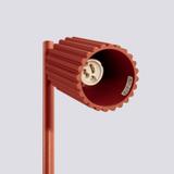 Sollux Lampa biurkowa KARBON ochra czerwona SL.1643