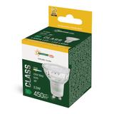 LED GU10 230V 2,5W SMD  A-CLASS NW z soczewką szklana 38st  SPECTRUM