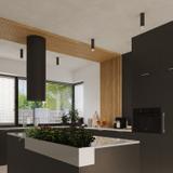 Sollux Plafon NERO 22,5 czarny/chrom SL.1409