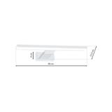 kinkiet łazienkowy nad lustro LED Shine White 7W 490lm 4000K IP44 ML3873 Milagro