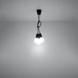 Sollux Lampa wisząca DIEGO 3 czarna SL.0573