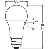 Lampa LED antybakteryjna LC CL A75 10W 840 230V FR E27