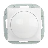 Ściemniacz obrotowy LED Pearl, 230V, 50Hz, Pmin:3W, Pmax:35W, SO-1P/LED, biały OR-OE-7716/LED/W ORNO