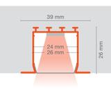 Profil LS AY-PW02/UW/39x26/14/1
