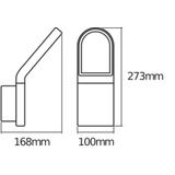 ENDURA STYLE WALL 12W DG LEDV Oprawa zewnętrzna