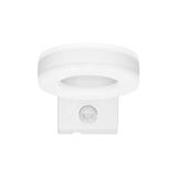 HOWLIT LED 20W, oprawa ogrodowa z czujnikiem ruchu, 1800lm, IP65, 4000K, biała AD-OP-6205WLPMR4 ORNO