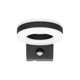 HOWLIT LED 20W, oprawa ogrodowa z czujnikiem ruchu, 1800lm, IP65, 4000K, czarna AD-OP-6205BLPMR4 ORNO