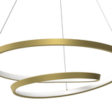 Lampa wisząca LUCERO GOLD 48W LED MILAGRO ML7950 Milagro