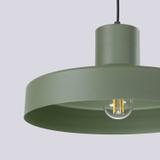 Sollux Lampa wisząca BILO zielona oliwka