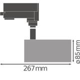Szynowa oprawa TRACKLIGHT SPOT D85 35W 3000K 90RA NFL BK