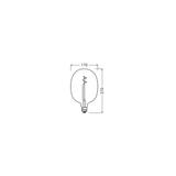 Lampa LED Vintage 1906 BALLON dim 30 4,8W/827 E27