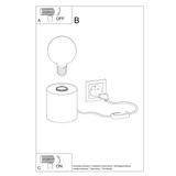 Sollux Lampa biurkowa SALGADO beton SL.0680