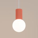 Lampa wisząca HALO 1 brzoskwiniowa