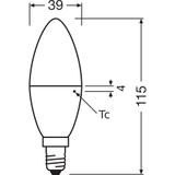 Lampa LED SMART+ ZB CL B Frosted DIM 40 yes 4,9W/ E14
