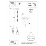 Sollux Lampa wisząca DAMASO SL.0281