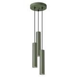 Sollux Lampa wisząca LAGOS 3P zielona oliwka SL.1487